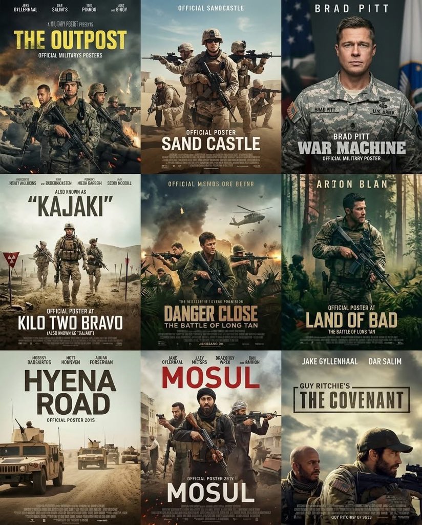 luther_181's tweet photo. 9 military movies to watch…. 10/10🎬🔥 https://t.co/7dqFu705eX