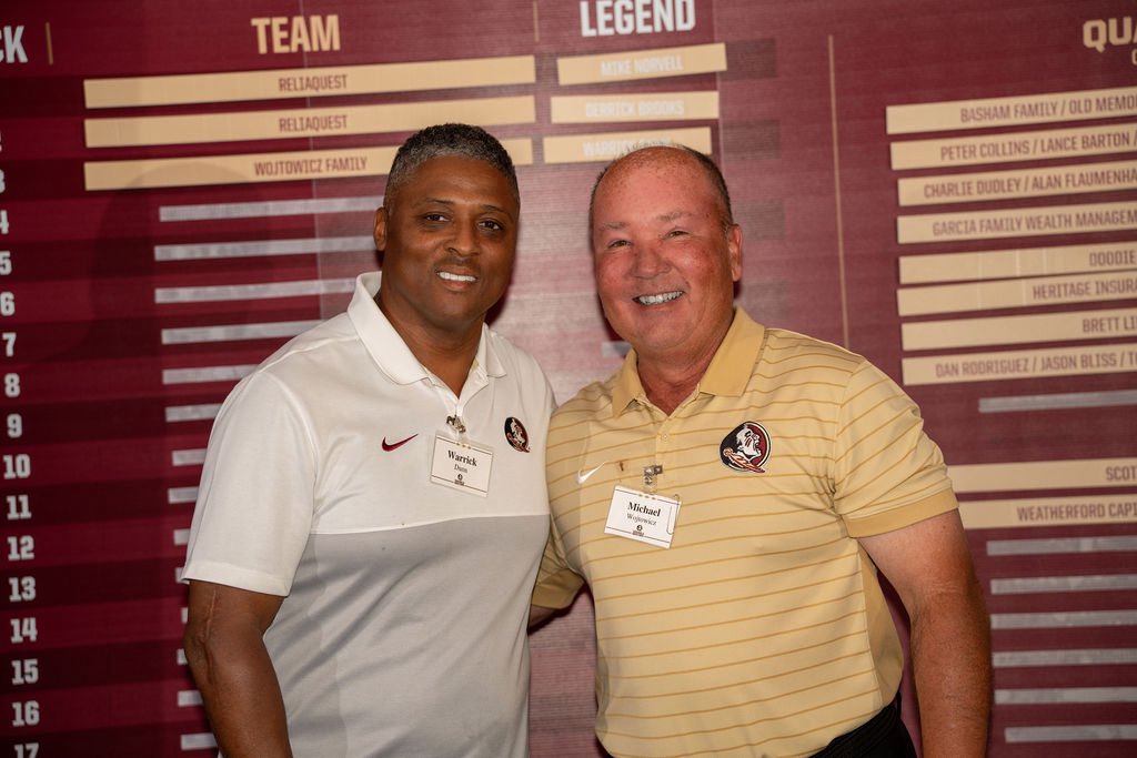 SeminoleBooster's tweet photo. We had a great time connecting with Seminole legends at our annual 𝐐𝐮𝐚𝐫𝐭𝐞𝐫𝐛𝐚𝐜𝐤 𝐂𝐥𝐚𝐬𝐬𝐢𝐜 𝐆𝐨𝐥𝐟 𝐓𝐨𝐮𝐫𝐧𝐚𝐦𝐞𝐧𝐭 in Tampa! 🏈⛳️ https://t.co/Psii1Yb9sw