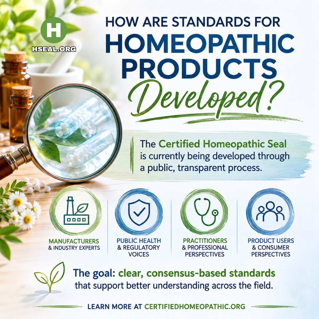certhomeopathic's tweet photo. How are future standards for homeopathic products developed?
The goal is to support greater transparency and shared understanding across the field.

Learn more:
https://t.co/UEGaG0PYOs
https://t.co/Xf3B8V7XKh

#homeopathy #NHPCB #qualitystandards #integrativehealth https://t.co/uGRzMoTHEa