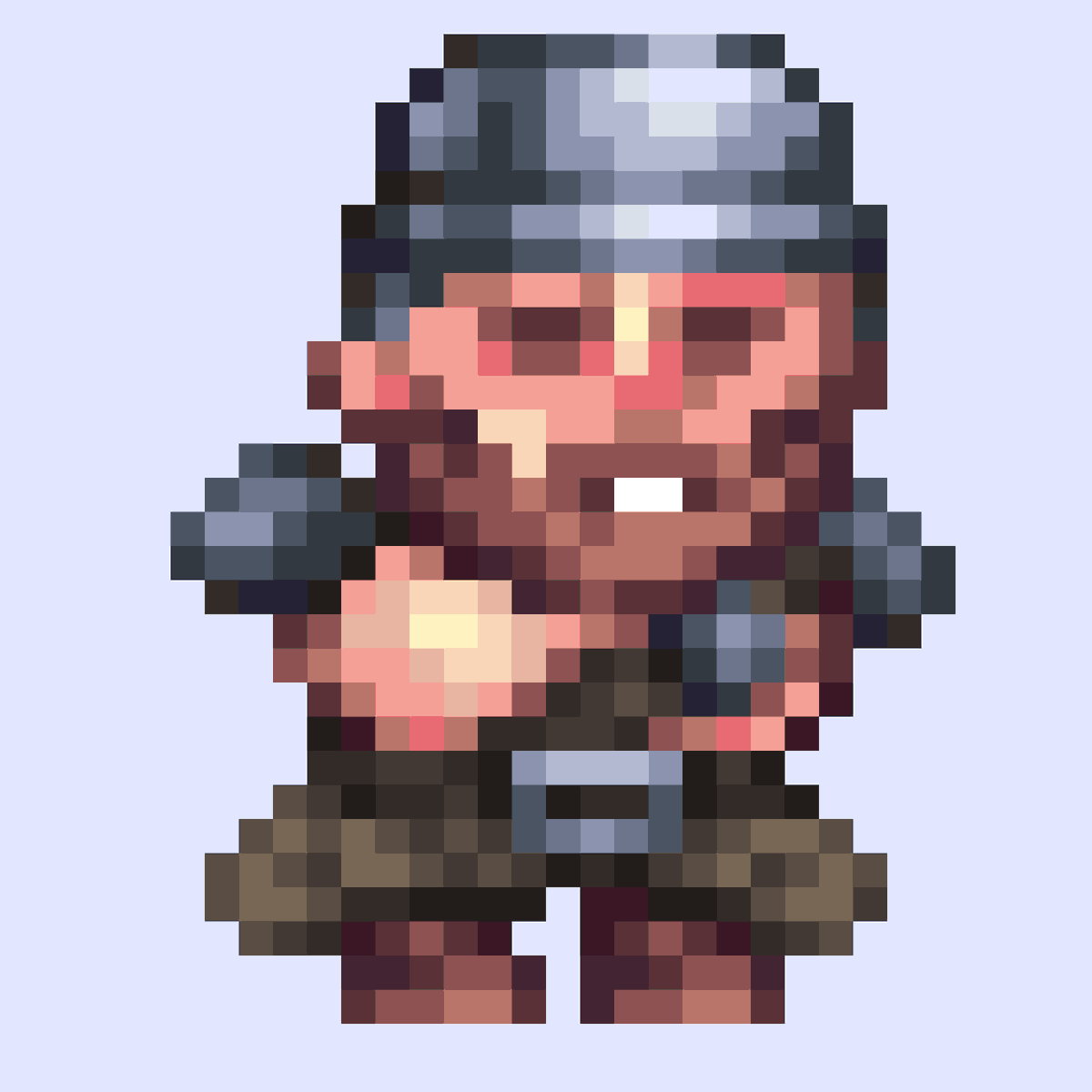 ferus_lem's tweet photo. Barbarian
#pixelart #ドット絵 #indiedev ? https://t.co/BUZtnNaZKT