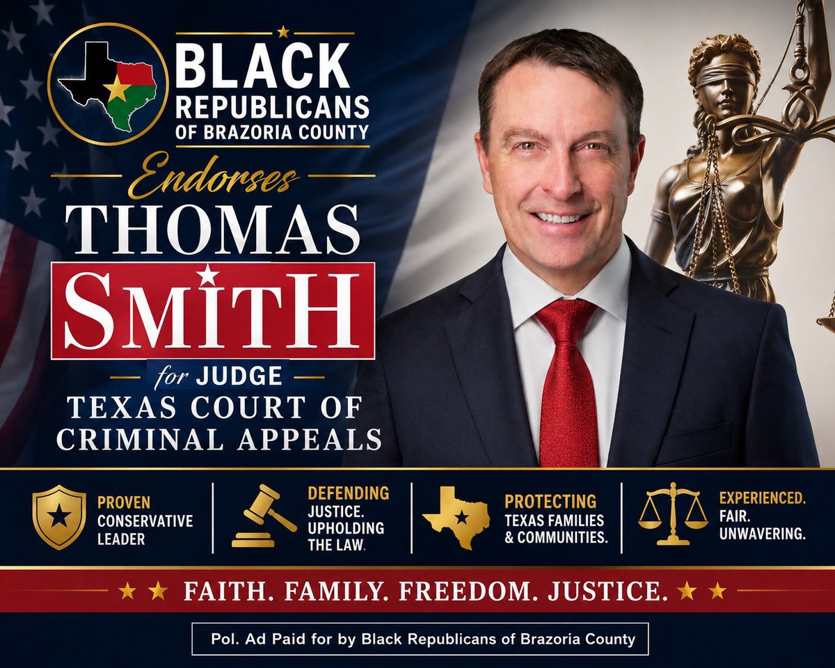 Thomas Smith for Judge tweet media