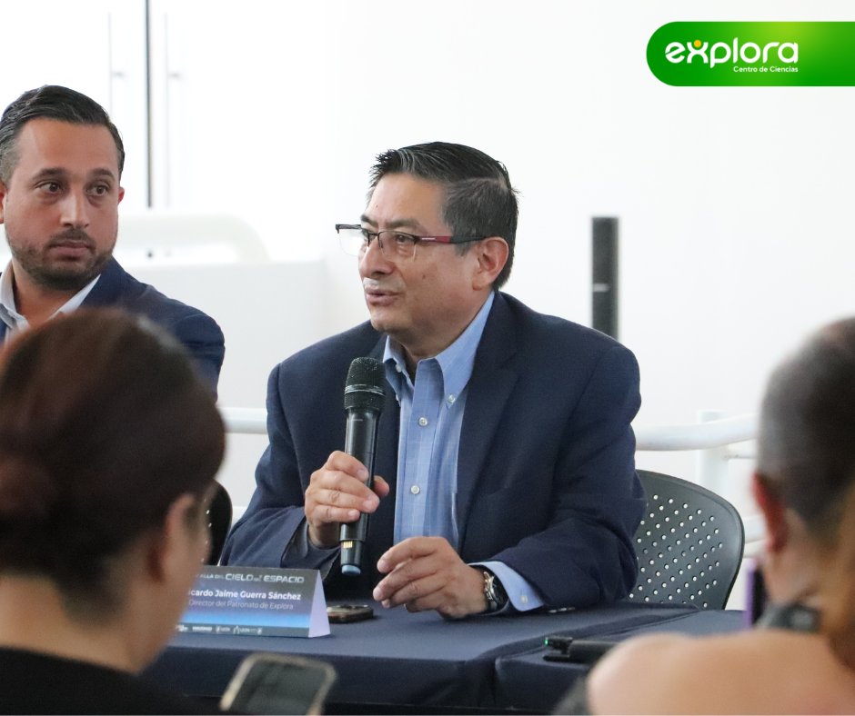 ExploraLeon's tweet photo. Esta mañana presentamos oficialmente la nueva experiencia internacional que muy pronto llegará a Explora.
¡Disponible a partir del 27 de junio!
#AboveAndBeyond #MásAlláDelCieloyElEspacio #ExploraLeón #NuevaExperiencia #Aeroespacial #LeónGuanajuato #Ciencia #Tecnología https://t.co/LQ1Uwo0hOb