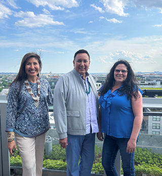 neighborworks's tweet photo. Last week, NeighborWorks® America was honored with a visit from Sharon Hildebrand, Chief/Chair of the Tanana Chiefs Conference, and Chief Lori Baker from the Village of Minto.  The organization provides a unified voice for Interior Alaska Native people. https://t.co/UEjCxeL3k2