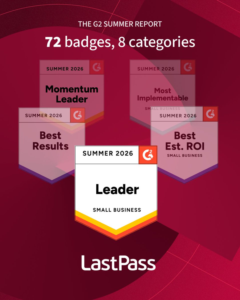 LastPass tweet media