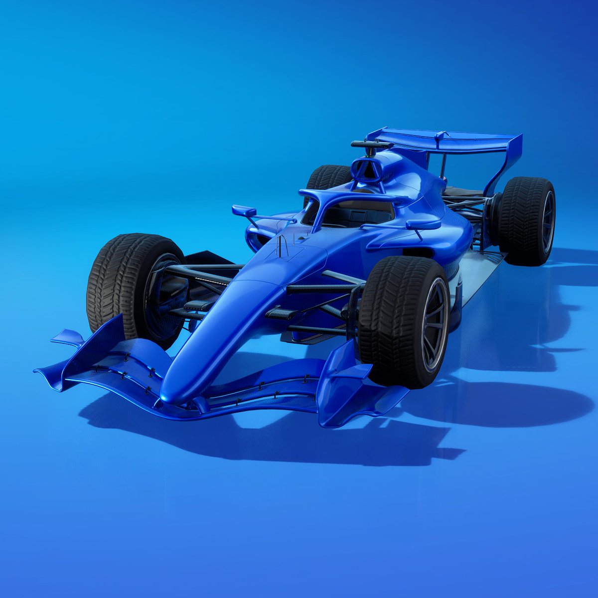 F1_Matthias's tweet photo. The F1 2026 Car in Fortnite
 (Via @FireMonkey ) https://t.co/qkOkApkWLy