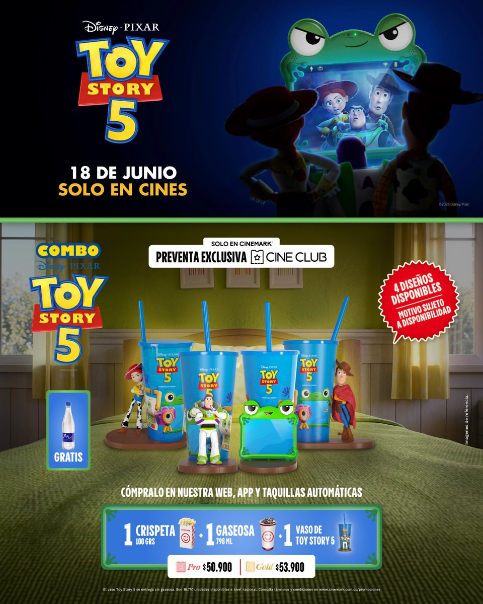 Cinemark Colombia tweet media