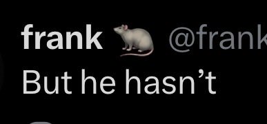 frank 🐀 tweet media