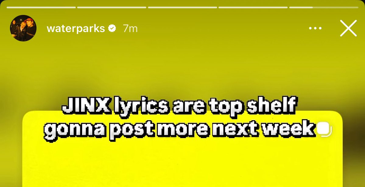 TEAM WATERPARKS tweet media