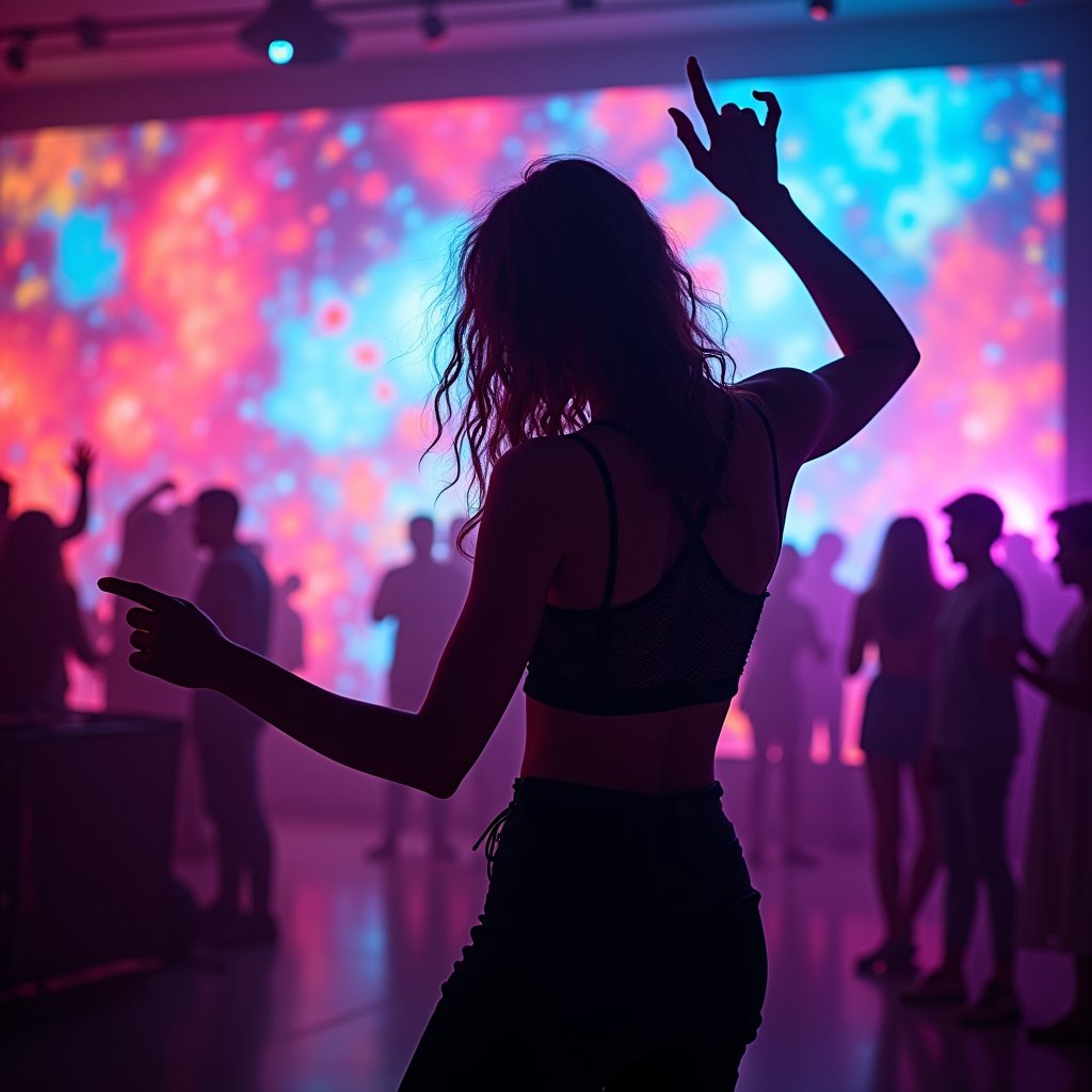 LyshellM's tweet photo. We turn date night into a neon dance—live DJ, blacklight neon palettes, projection-mapped backdrops. Guests loosen up, move, and connect. Book a public party or private event at our Rogers studio for a night people actually talk about. https://t.co/oqFUHaNZyR #RogersAR https://t.co/A0KDEGvICp