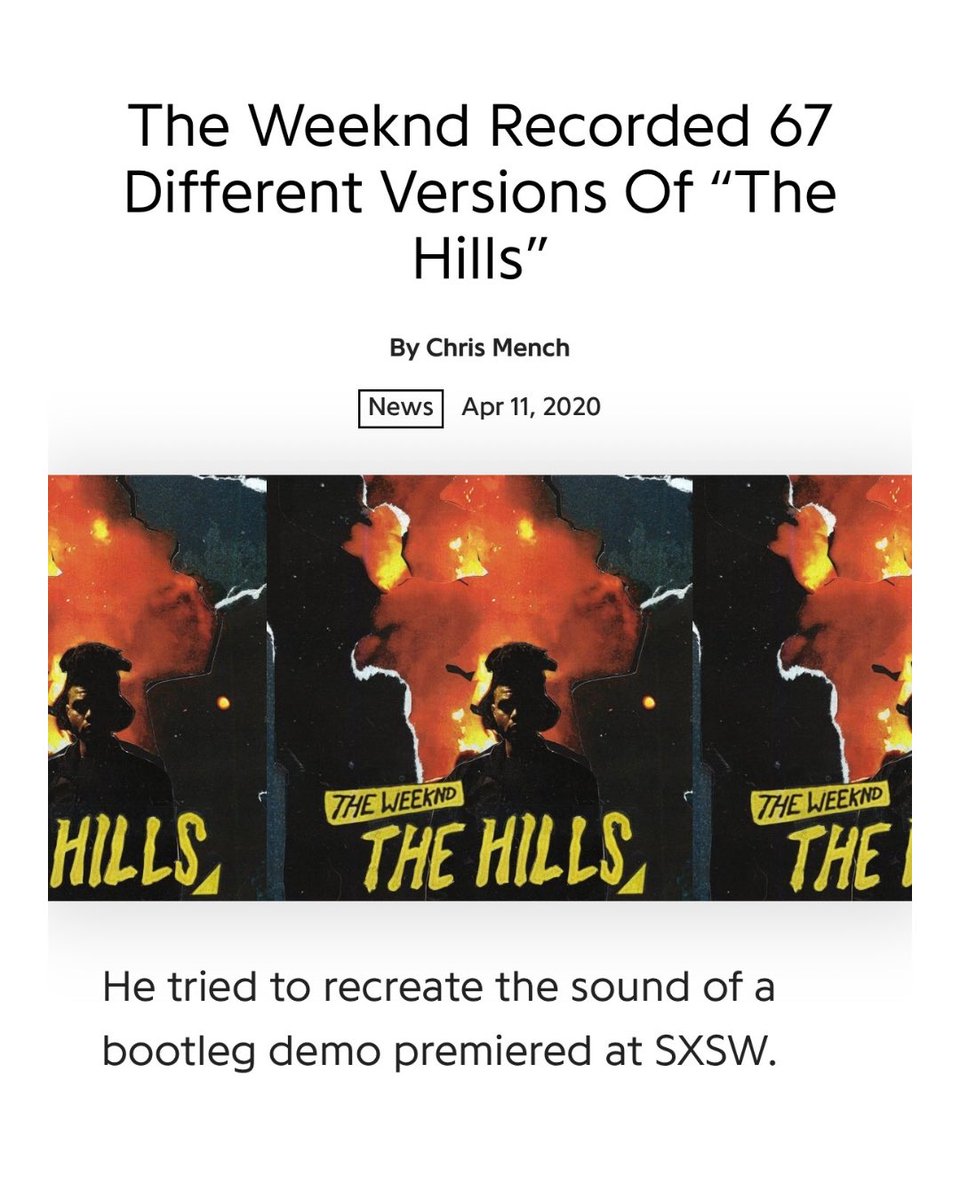 The Weeknd News tweet media