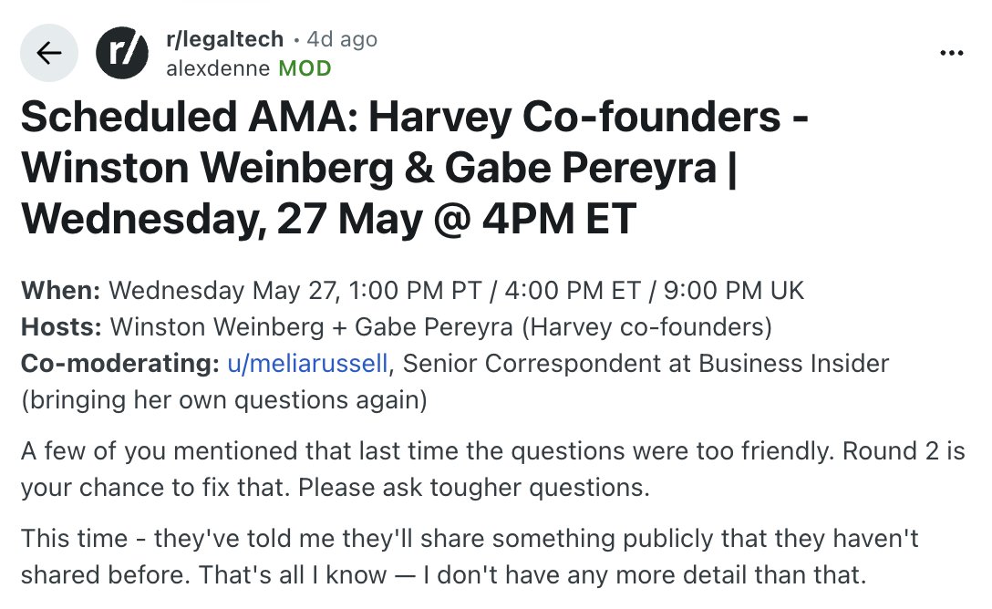 Harvey tweet media