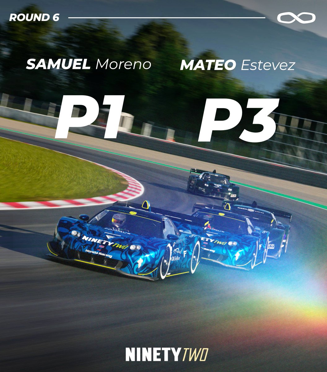 N2_eSports's tweet photo. FINAL en CATALUNYA! 

En probablemente la carrera más espectacular que hemos visto esta temporada, @S_Moreno81 se lleva la victoria con @HyperzWC en P3 tras una batalla de infarto con @VQS_eSports durante 17 vueltas 

También mejor tiempo total de la noche🔥

VAMOS!👊 https://t.co/slg3pGiLnt
