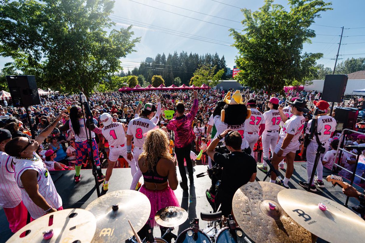 AJKirsch's tweet photo. Tacoma was partying hard HOURS before @ThePrtyAnimals took the field this past weekend!

🤘😎🤘 https://t.co/55FtnVsGlb