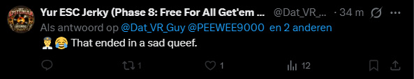 PEEWEE9000's tweet photo. @Dat_VR_Guy @JohnMcc62304378 @nicksortor This ended with one crying in the corner of the room. 🖕🖕😜 https://t.co/OcdZvN1sIw