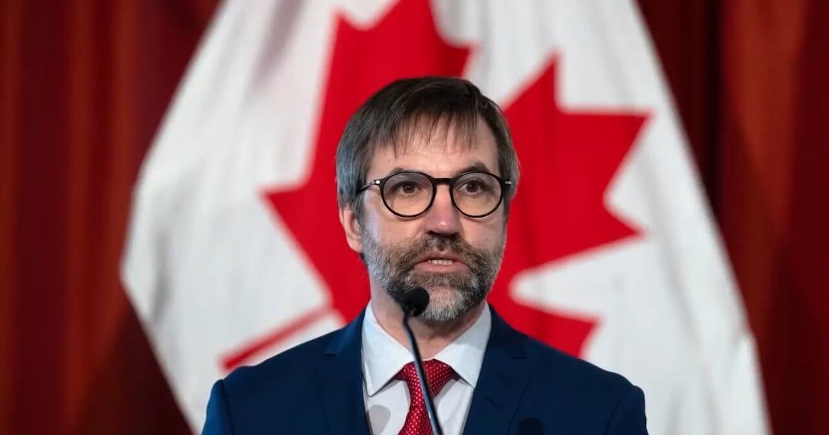 CP24's tweet photo. Guilbeault to resign as an MP over Carney government’s climate policies https://t.co/7u2qTDBZTJ https://t.co/glWppuH4DC