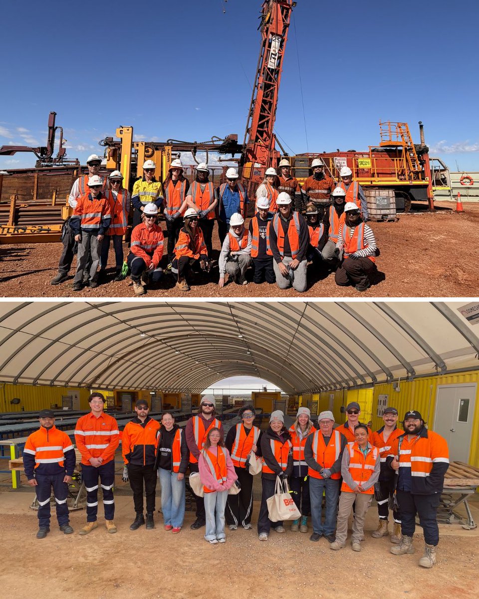 bhp's tweet photo. Final Oak Dam Family Stay Weekend wrapped up - families got a behind-the-scenes look!

Projects like Oak Dam support long-term growth in South Australia as copper demand rises. 

#BHP #Copper #Growth https://t.co/Yo0s18MuLT