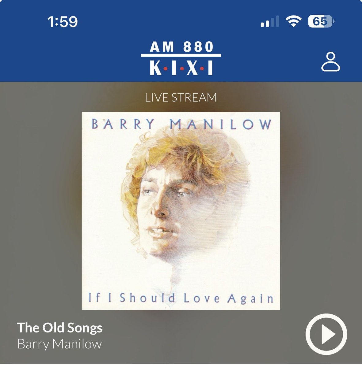 Graylee's tweet photo. The Old Songs 🎶 💕 from @barrymanilow sounds LOVELY 🥰 on @AM880KIXI - thanks for playing my favorite ❤️ afternoon relaxing music! 🎶 https://t.co/wtyw8FvnrM
