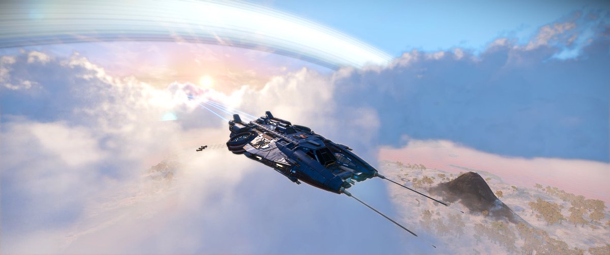 SeraphQuin's tweet photo. Flying my newest corvette in #NoMansSky
@NoMansSky thank you for such great opportunity, this game is great! https://t.co/Aa2L1EN7tE