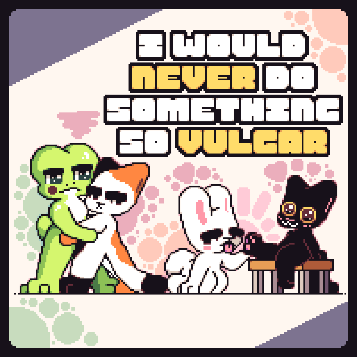 8BitBeeno's tweet photo. Ewwwwww... kissing... cooties!!!!

I would never do anything as gross as that https://t.co/qmmDRvNyUa