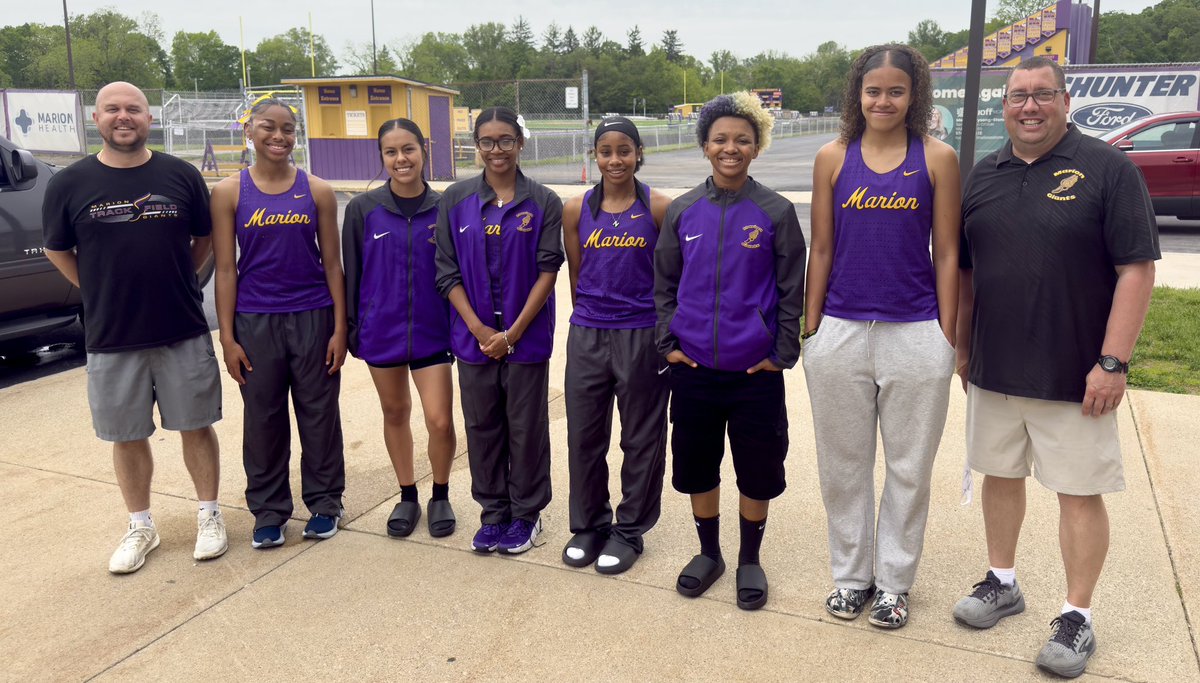 giantssports's tweet photo. ๐๐ผโโ๏ธThe Marion Lady Giants are #RegionalBound
You may watch the Regional at the link below . โฌ๏ธ
https://t.co/9Zr11Kyzvj
#MarionGiants #trackandfield #regional #GFND https://t.co/QXJzoVVth1