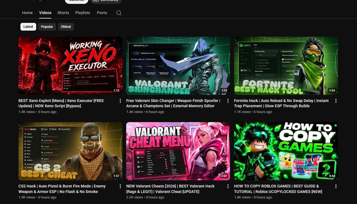BlamSpot's tweet photo. @TeamYouTube @YouTube My friend CC counter got hacked, can you help him get his channel back! the hacker is posting a bunch of hack videos. He has his government ID and everything ready to go to prove ownership! https://t.co/pYrXRrugKw