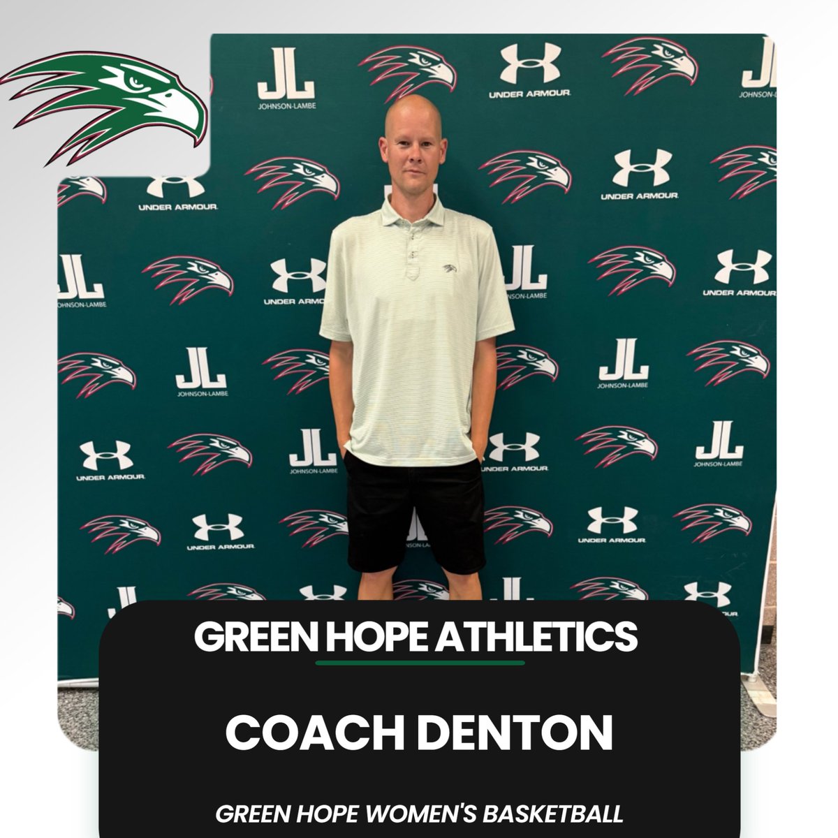 GHHSSports's tweet photo. We are excited to announce Coach Denton as the new Head Coach of the Varsity Women’s Basketball team!🏀

Coach Denton also leads the Women’s and Men’s Golf teams and was named the Quad City 7 Coach of the Year during both the Fall and Spring seasons. https://t.co/cyMkZZVk5W