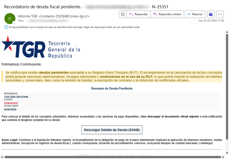 Agencia Nacional de Ciberseguridad (ANCI) tweet media