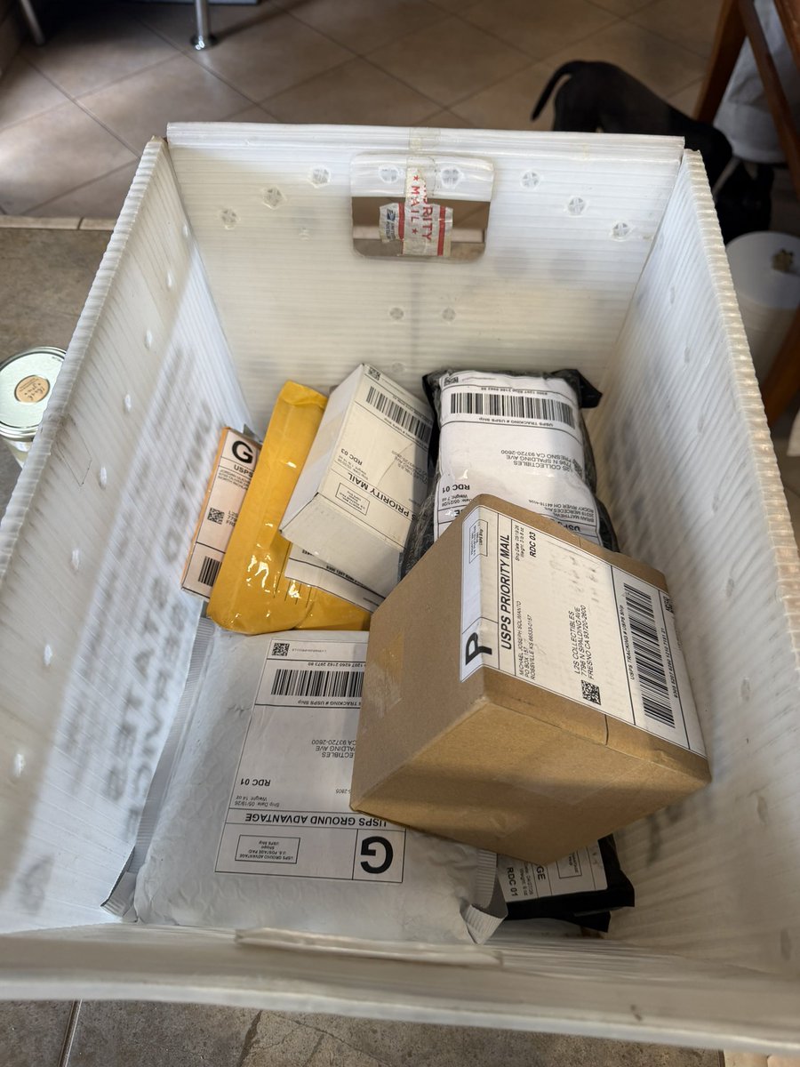 License2Snipe's tweet photo. This what they call a #MailDay 😱 https://t.co/FtkiuC5sha