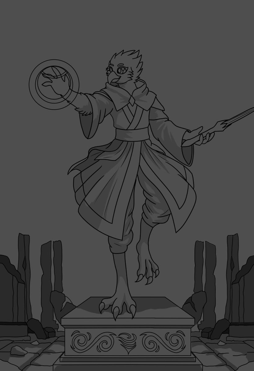 Acoris the Dusk Gryphon tweet media