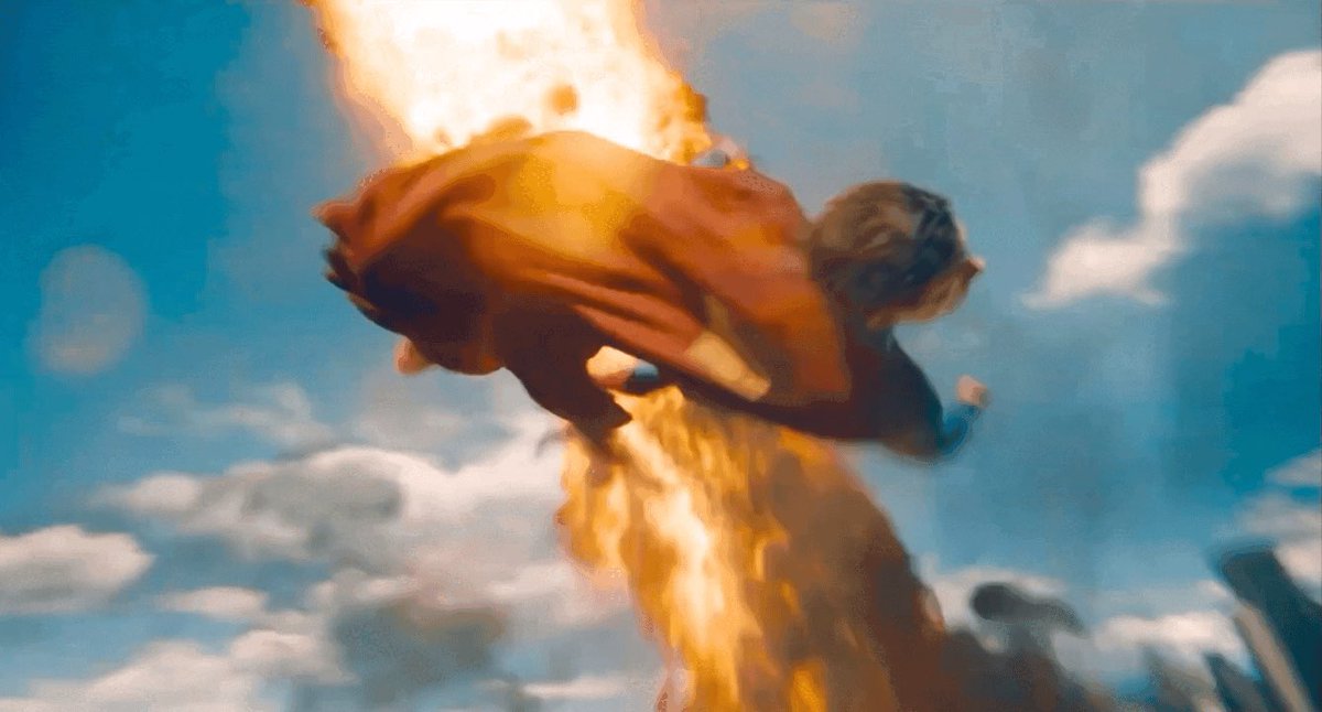 Rebel0fReality's tweet photo. Idk man I think a lot of y’all are just exposing yourselves for only wanting movies that look conventional and samey. You don’t really wanna see filmmakers (because this is the result of Gunn’s sensibilities, not Braham’s) actually take risks and be experimental, and I think that’s a shame honestly.