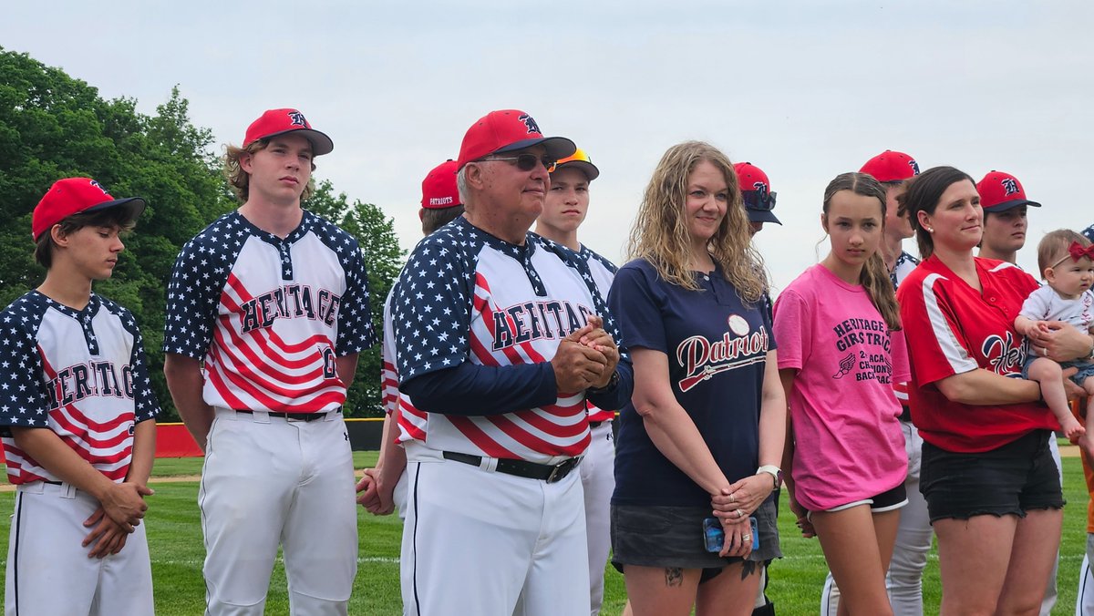 Josh_Ayen's tweet photo. End of an area for @HeritagePride ❤️

Longtime head baseball coach Dean Lehrman is calling it a career at the end of the season.

Lehrman's coaching his final home game in Monroeville on Tuesday. This season marks 48 for Lehrman as a head baseball coach ⚾
@acacathletics https://t.co/SmB4IXxwoy