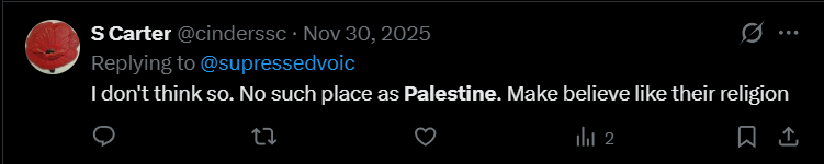 CumTHFC's tweet photo. @cinderssc @ithfc40 @RepublicanSpurs @SpursOfficial your grammar is giving me a stroke, but we could also ask the 40,000 Palestinians killed before October 7th? oh sorry can't ask the dead who have more holes in them than sponges. 
Either way this conversation ain't going anywhere is it you fucking zionist? https://t.co/GJUWrIvMKt