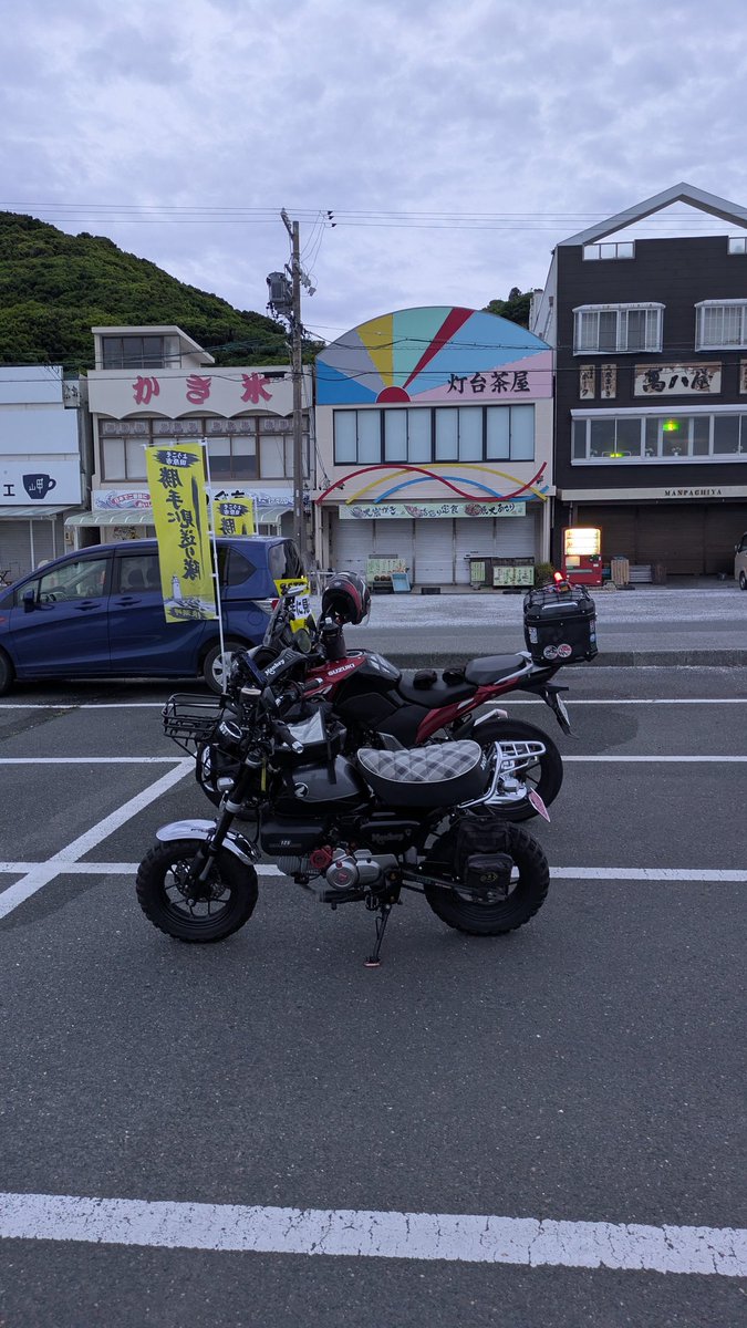 マサページ 今日は10台ほど出発して行きました お気を付けて楽しんで来てください😃