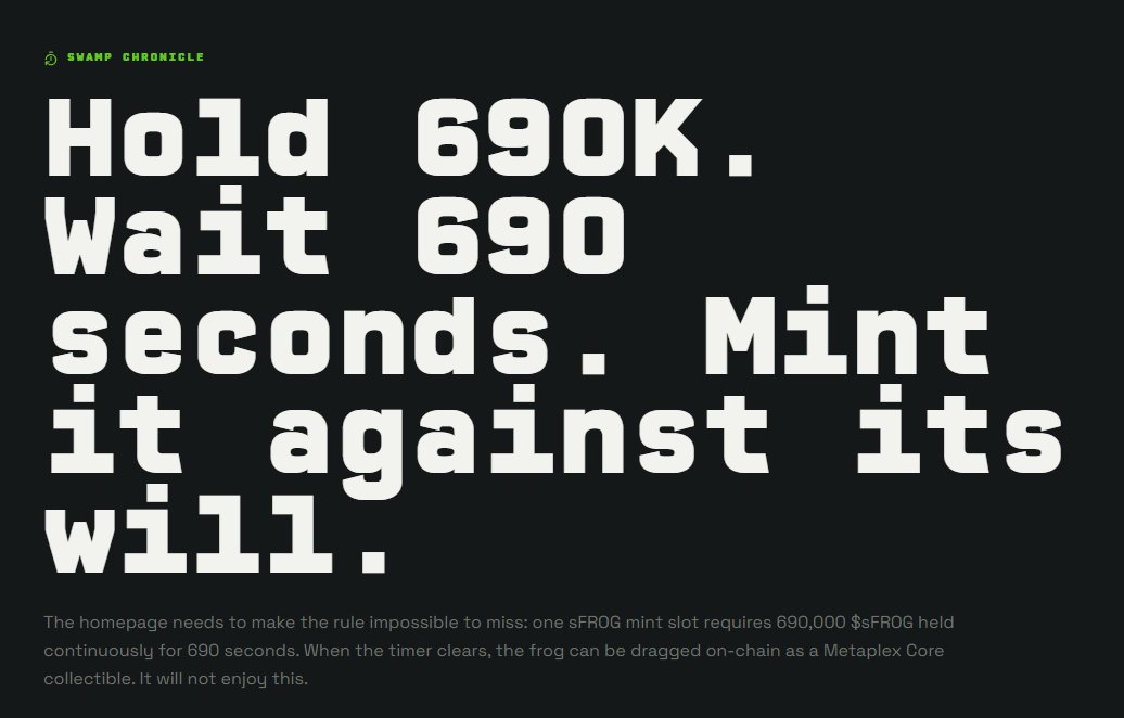 sFROG tweet media