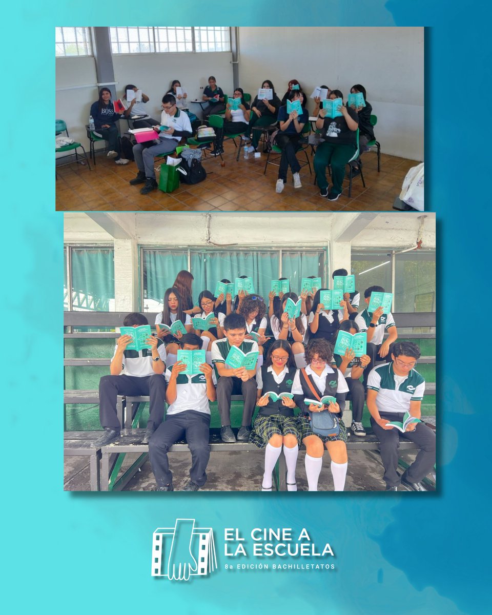 ECALEMx's tweet photo. • CBTIS 122 
• CBTIS 136 
• ⁠CONALEP Monclova 
• ⁠Delicias Chihuahua 
• ⁠CBTIS 52 
• ⁠Colegio de Bachilleres Nezahualcoyotl  
#ECALE #8vaEducación #CineCMexicano #ElCinealaEscuela https://t.co/YShyw3FKXV