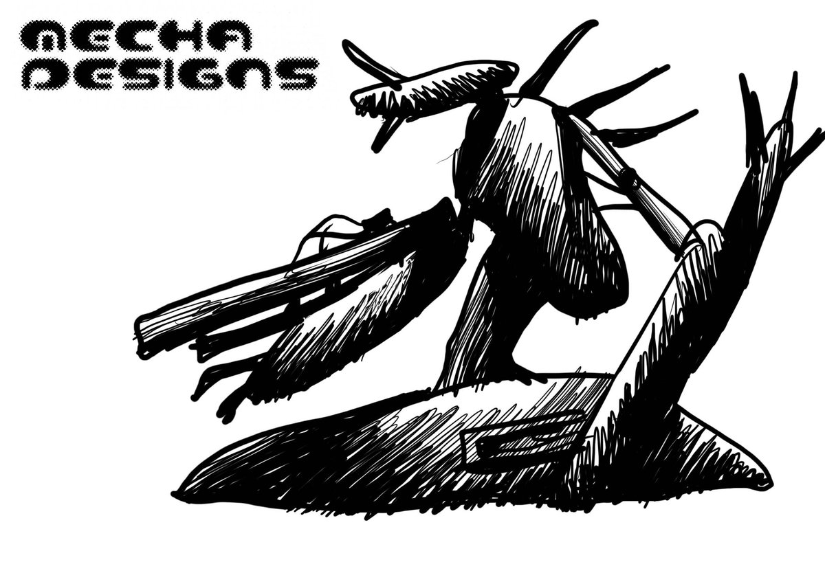 tlp_games's tweet photo. Some very early mecha design sketches 🤖👀 https://t.co/c912wQUZ6Y