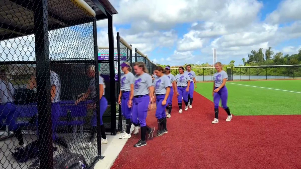 winknews's tweet photo. The Florida Southwestern softball team opened play at the NJCAA World Series in Oxford, Alabama. https://t.co/ADyWO6qT0B