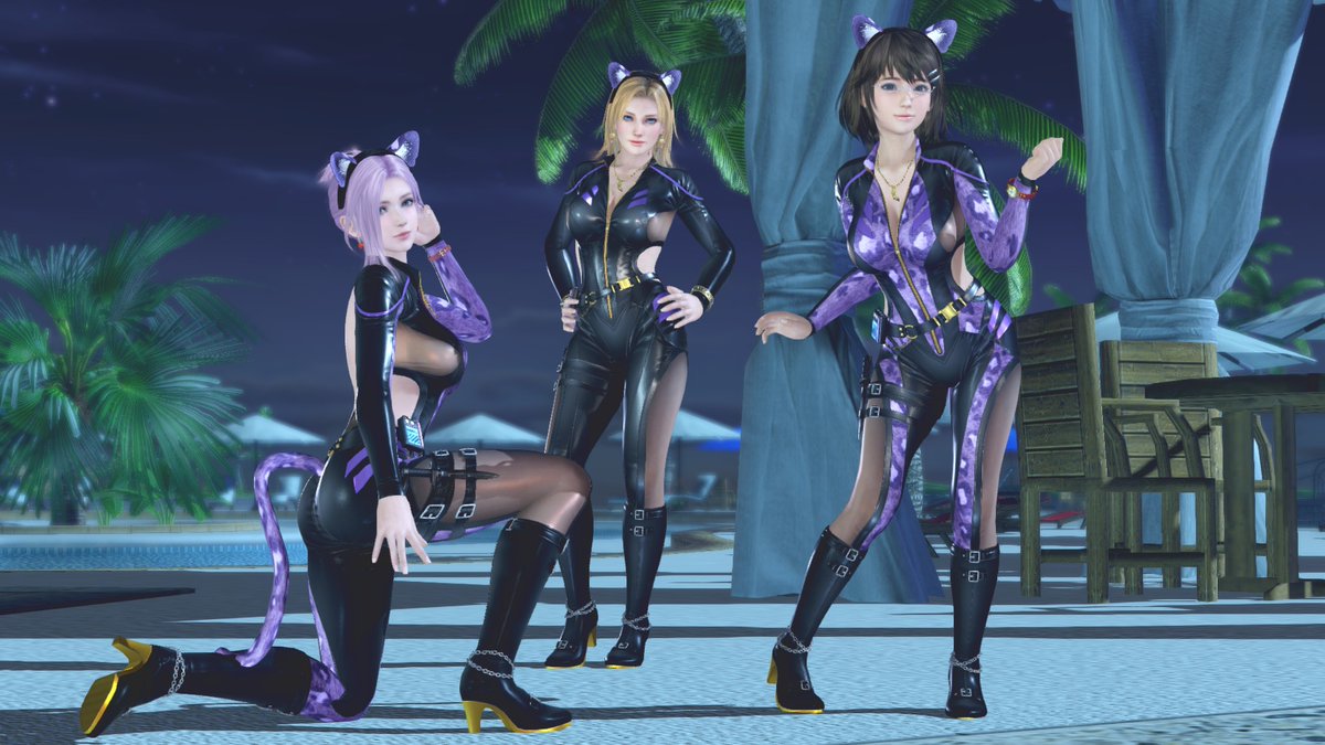 DOAXVV #エリーゼ #ティナ #つくし さすがに7日目は誰も出なかった 