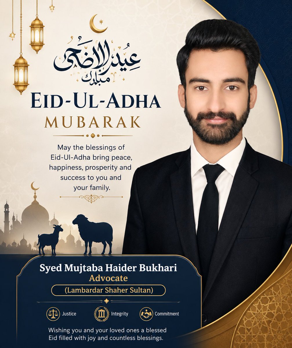 advmujtabaa's tweet photo. Eid-Ul-Adha Mubarak 🌙🐐 https://t.co/tqs51JUI1a