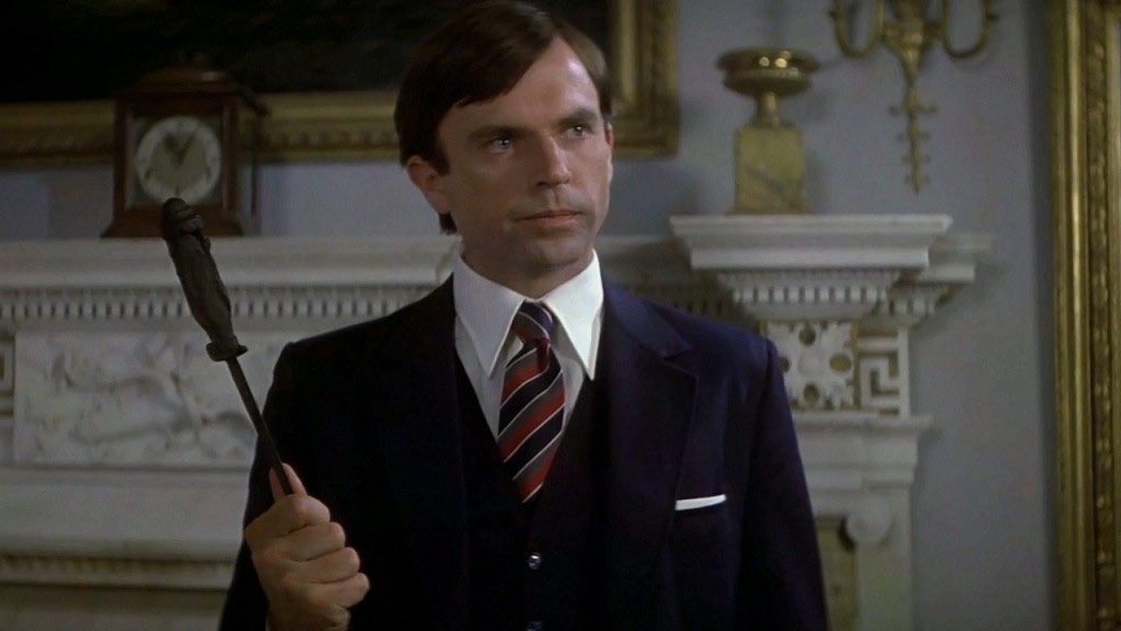 IRuffinengo's tweet photo. ¡Dios! La película “La Profecía III: conflicto final” es sumamente angustiante, perturbadora y siniestra 😨.

La actuación de Sam Neill, que personifica a Daniel Thorn, el Anticristo e hijo de Satanás, muy convincente e inquietante 🔥.

#Anticristo #CineDeTerror #LaProfecíaIII https://t.co/qHlVCVeBVz