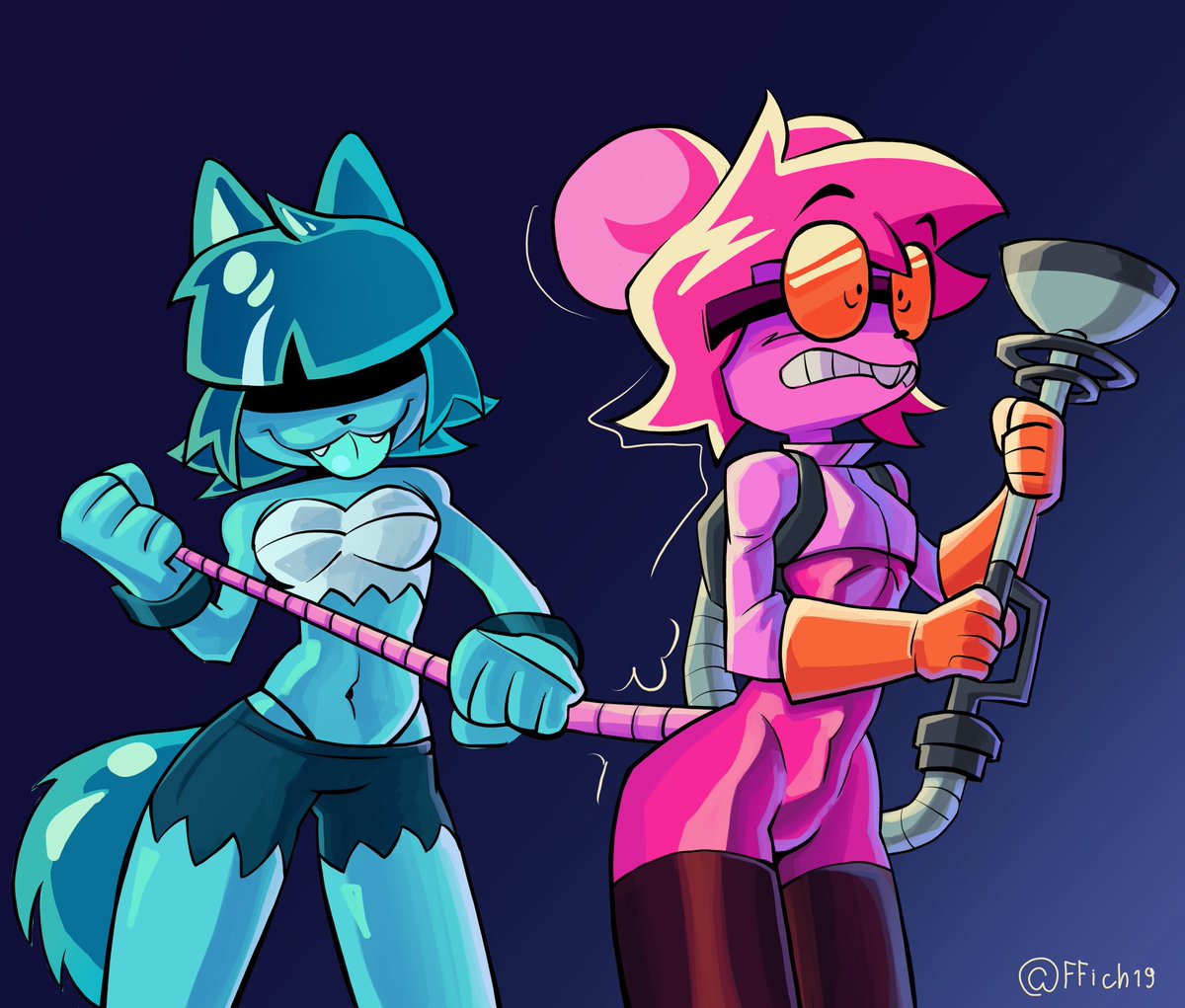 FFich19's tweet photo. fanart for @goommymuffin . I've wanted to draw it for a long time https://t.co/8l0d7RXPjg