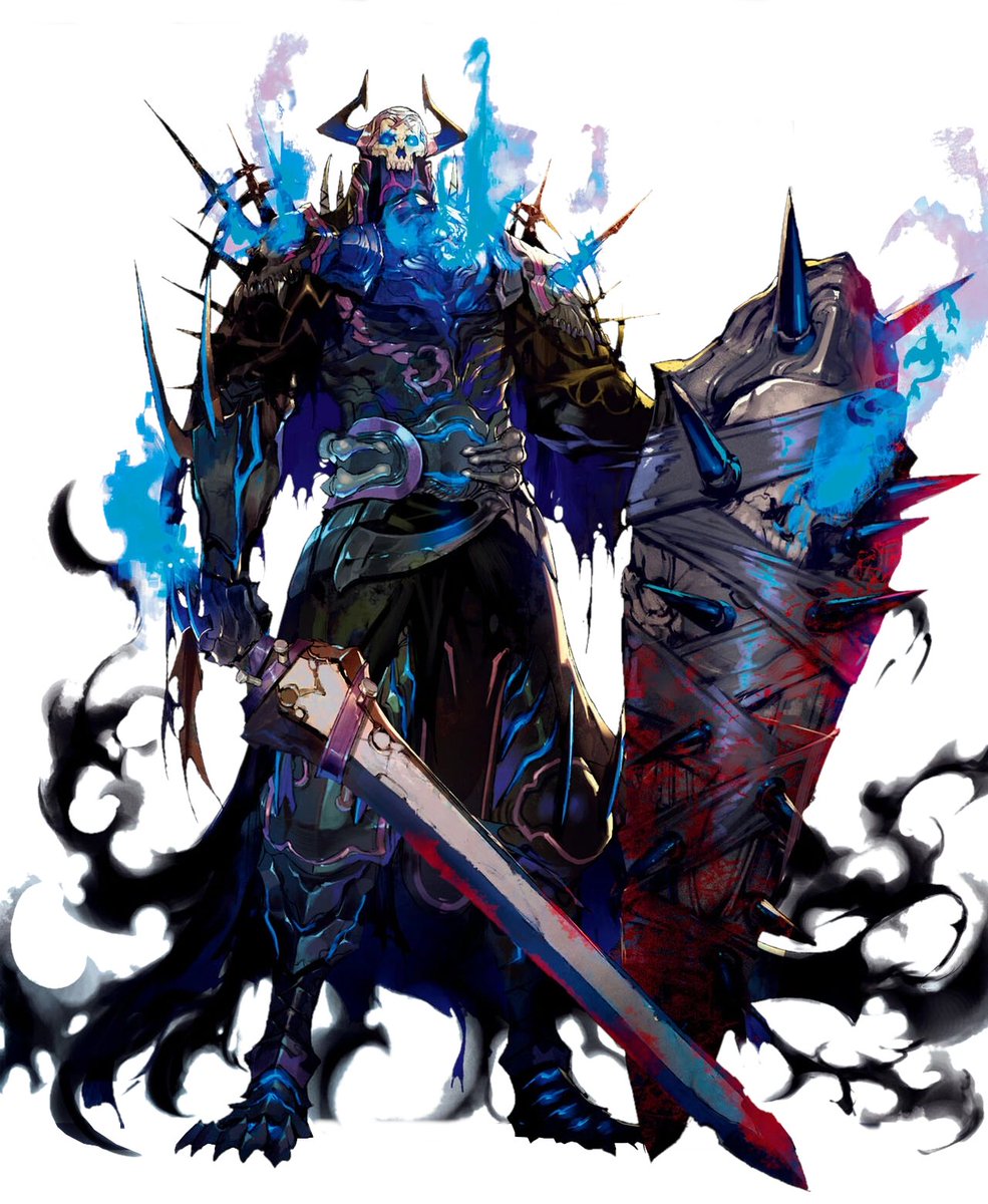 NotSafeForMKW's tweet photo. new oc idea is this but with a woman underneath and a thick sorceress wife by her side https://t.co/iPnmbezPLs