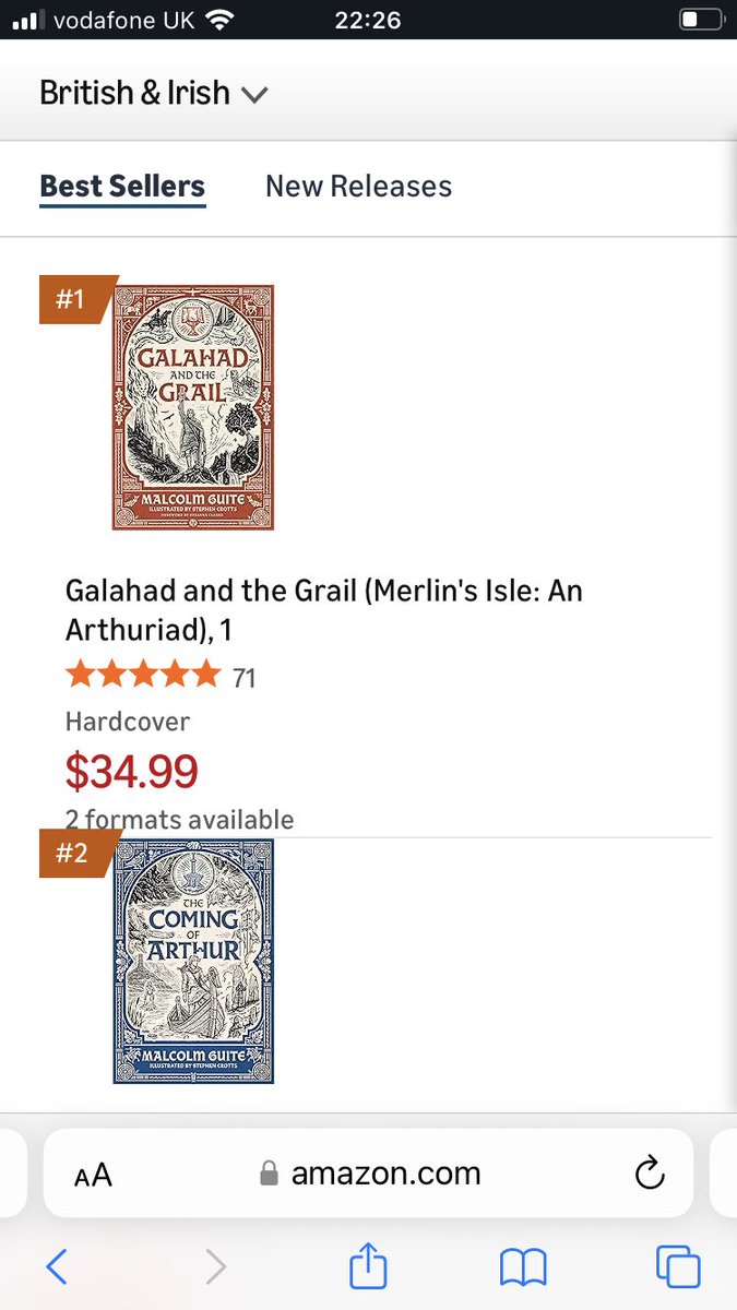 malcolmguite's tweet photo. Top two in British and Irish Poetry! https://t.co/ungIIf6ELq