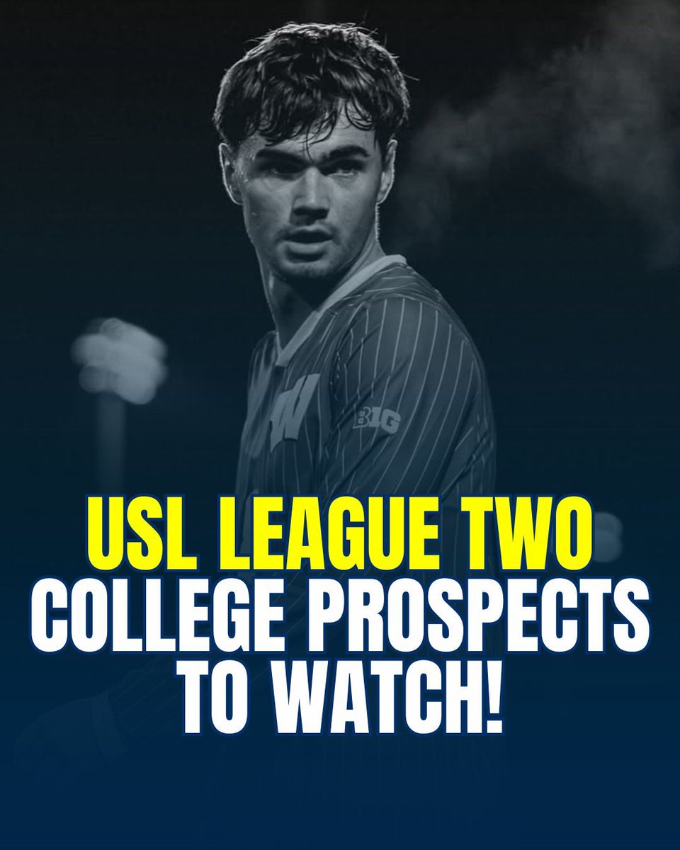 TopDrawerSoccer's tweet photo. The USL League Two has often offered valuable insight into which college stars are about to dominate the nation! 

Here are ten potential standouts to watch this summer 🌟 https://t.co/OrhGs6AqS2 https://t.co/i3hxrv7RnD