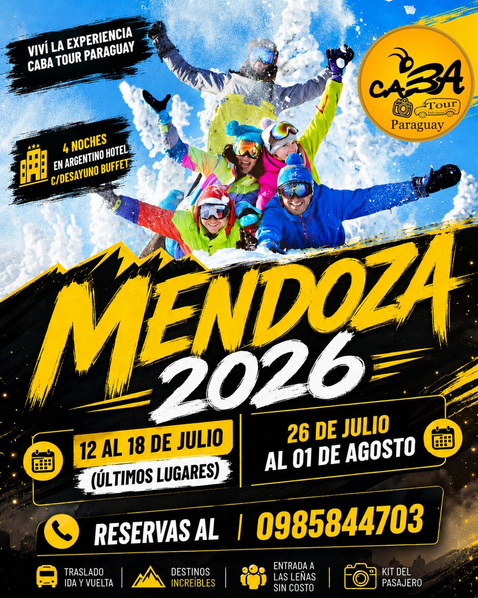 Caba Tour Paraguay tweet media