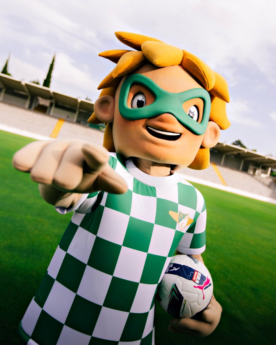 B24PT's tweet photo. Moreirense tem nova mascote 🦸‍♂️💚 https://t.co/Zr3RKtKLGm