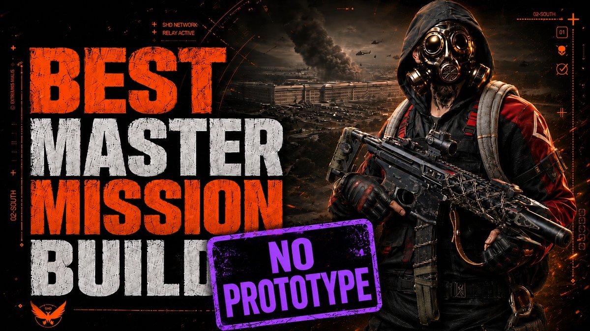 widdz's tweet photo. If you looking for a build to solo or group the new master mission, check out the build video i posted today, easy solo master earlier) #TheDivision2 

> video: in comments (widdz @ youtube) https://t.co/PmTVCxm2jN