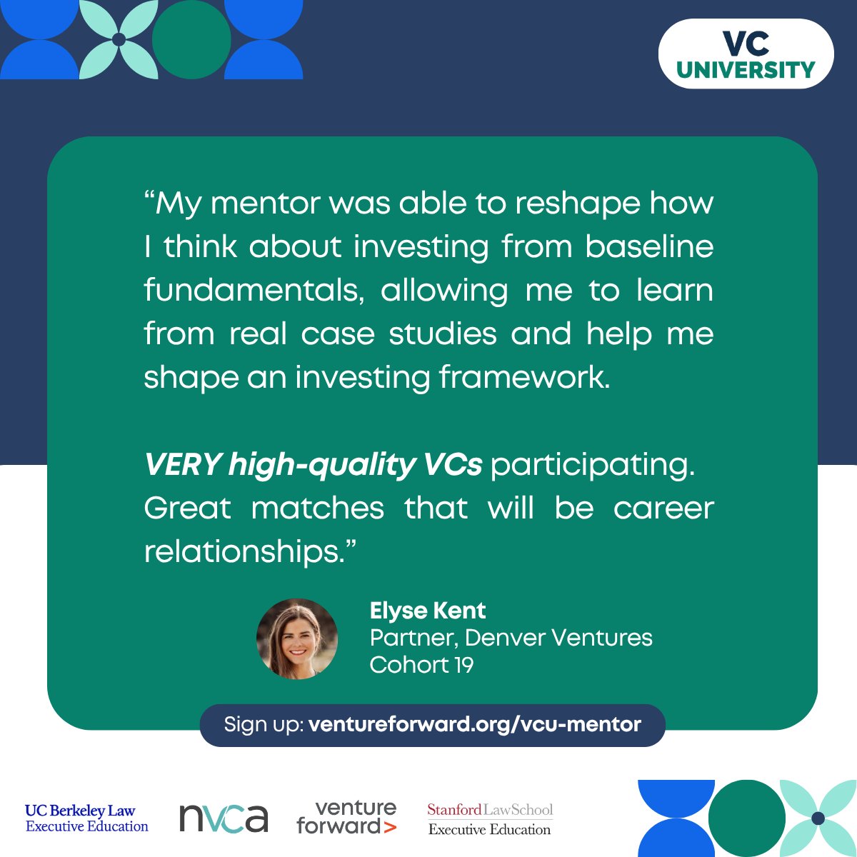 VCForward's tweet photo. 📣 Attention all US-based VCs! Do you have one virtual hour/month to spare from August-October 2026 to help steward the next generation of VC talent? Help build a VC ecosystem where new and aspiring investors can thrive.

Sign up by June 26👉 https://t.co/sIE5Uitn4Y https://t.co/47UDTEsDJ9
