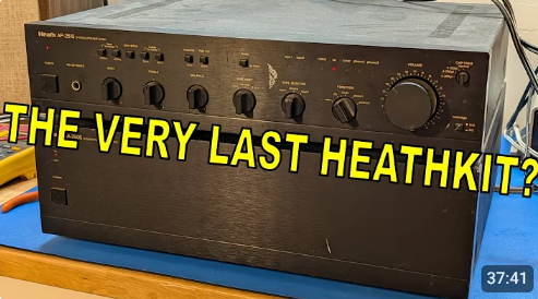 OhmsLaw78's tweet photo. Heath AA-2500 and AP-2510 Test https://t.co/W30nBAE5Nn via @YouTube
#Tech #HiFi #Heathkit #HarmanKardon #Electronics #ElectronicsRepair #ElectronicsServicing #Preamp #Poweramp #AudioElectronics https://t.co/5Jey7hTqdB