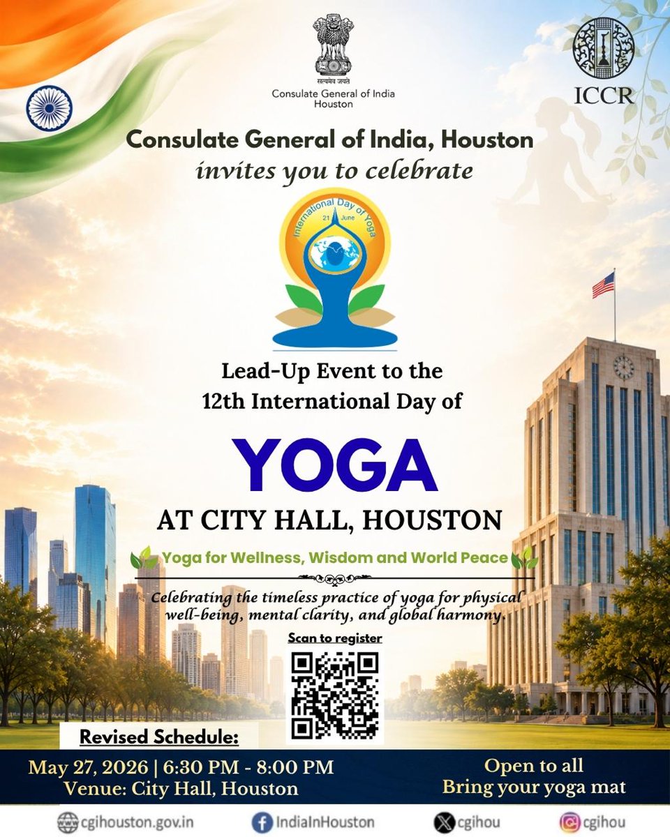 India in Houston tweet media